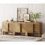 Armoire d'appoint en bois 3 en 1 avec tiroirs, armoire de rangement moderne 94,5 po Adora Adora-1499862010