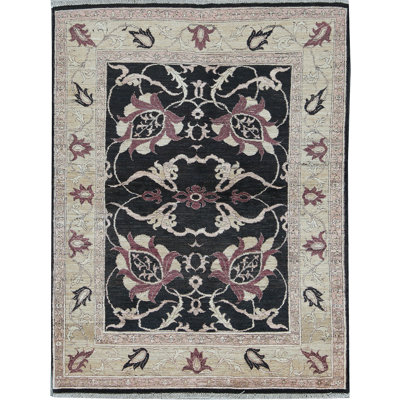 Hand-Knotted High-Quality Gold Area Rug