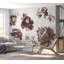 Adhésif mural floral pelez et collez - Jardin des souvenirs-596157818