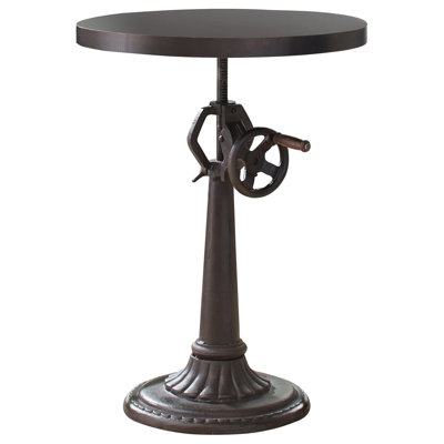 Jarin Round Metal Dining Table