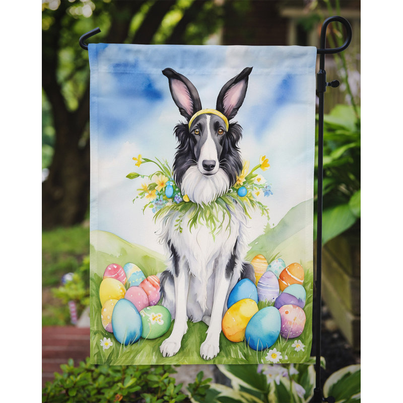 Easter Egg Hunt Double Sided 15.5'' H x 11.25'' W Polyester Easter Garden Flag