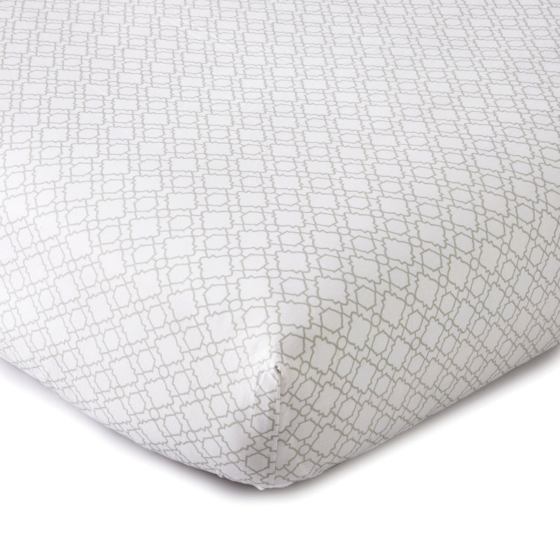 Ensemble de literie pour lit de bébé 4 pièces Skylar, Blanc