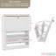 2 Drawer Shoe Cabinet with Top Modern Shoe Storage For Hallway Living Room & Bedroom-85515780