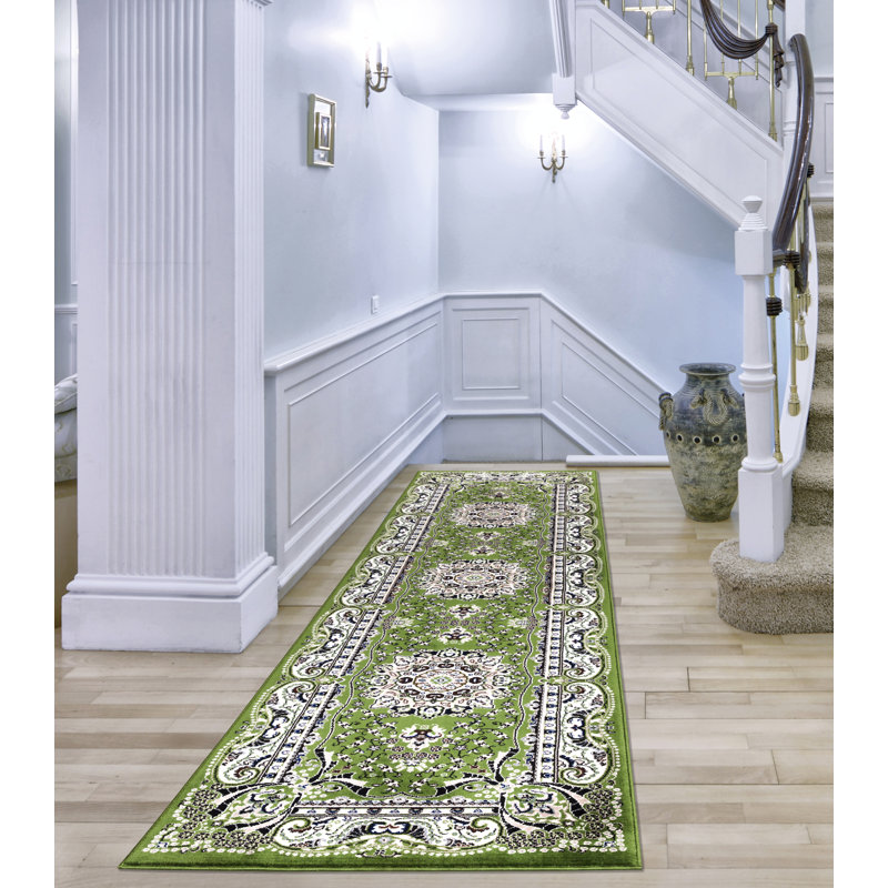 Branlee Floral Area Rug, Runner 60 x 220cm