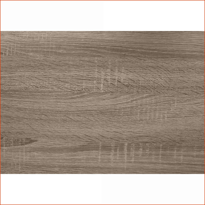 Modern Brown Laminate Coffee Table with 6 Open Shelves – Multi-Use for Living Room/Sofa Console
