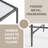 Forged Metal Base Side Table-1120682482