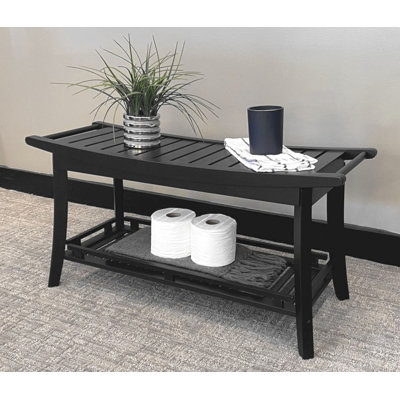 Talreja Solid Wood Spa Style Bench
