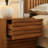 19.7“w Solid Wood Drawers Nightstand-107078679