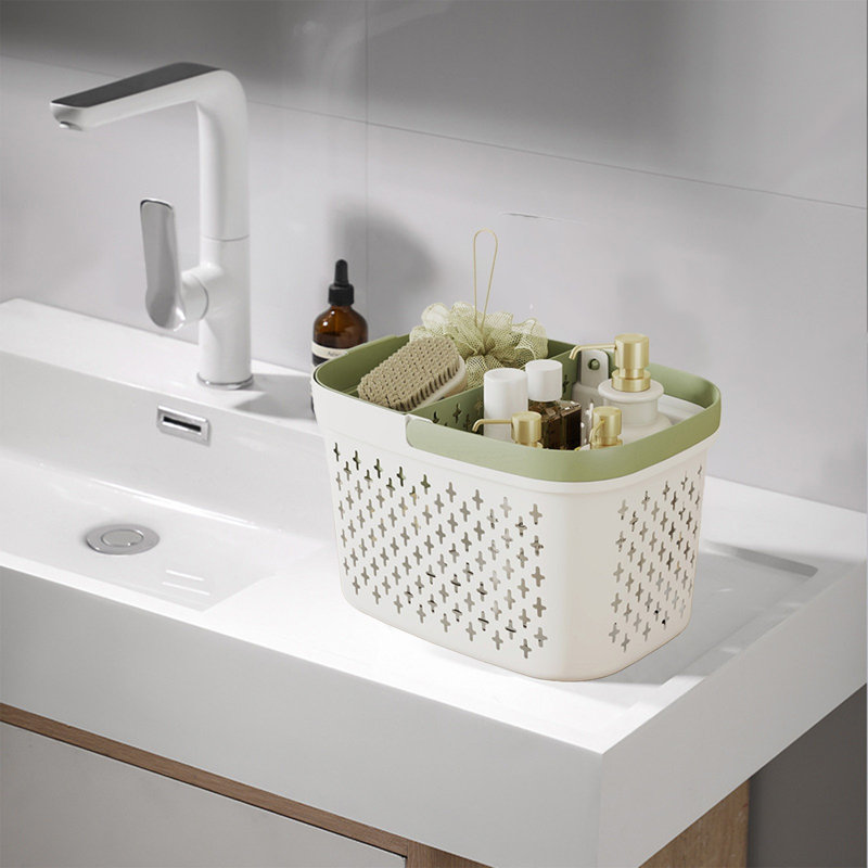 Cadre de rangement pour salle de bain, C