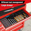 Coffre à outils roulant avec boîte à outils à 7 tiroirs avec roues Armoire de rangement multifonctionnelle pour chariot à outils, garage, entrepôt, atelier, atelier de réparation