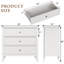 Commode 3 tiroirs Philomena (ensemble de 2)-117191815