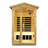 2-Person Outdoor Far-Infrared Sauna Room in Aged Fir Wood