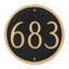 Plaque d’adresse murale sur 1 ligne-897750372-897750398