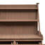 Banc de jardin, poste de travail avec tablette de rangement, tiroir et armoire-373661208