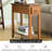 Isobel Solid Wood Top End Table Set with Storage