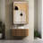 Metro Beaded Champagne Silver Glass Framed Decorative Accent Wall Mirror - 30" x 42"