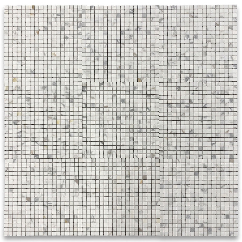 Carreau de mosaïque en marbre 12 po x 12 po