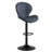 19.29" Bar Stools Set of 2 Modern Swivel Bar Chairs, Barstools Counter Height with High Backrest, Easy 3-5 Minute Assembly for Bar, Kitchen, Dining Room-1899866516-1899866518