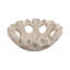 Bol décoratif artistique avec découpe sculpturale - Bol décoratif moderne qui offre un effet visuel pour rehausser n'importe quelle pièce - Pièce de décoration intérieure pour centre de table ou décoration de salon - 16 po-928119999-928119998