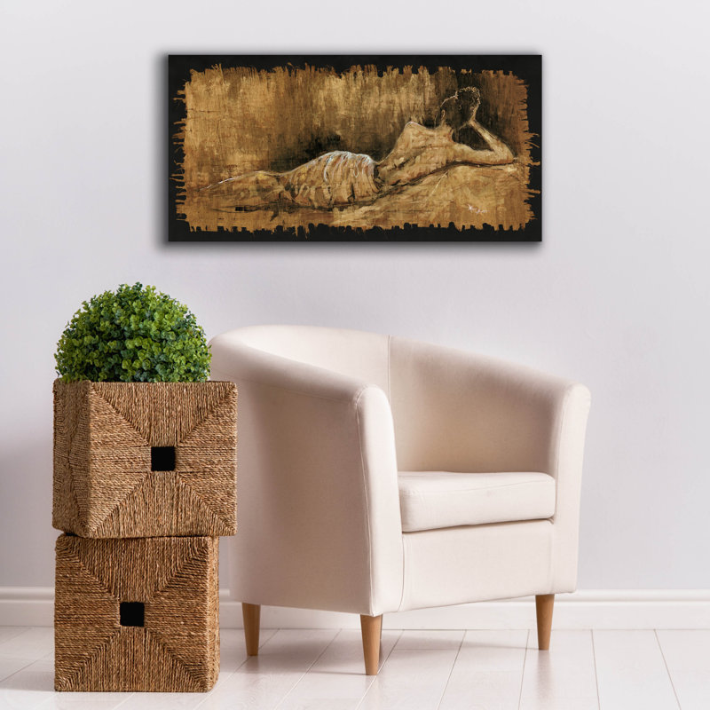 «A Moment In Time» par Monica Stewart, H 20 po x l 40 po x P 1,5 po