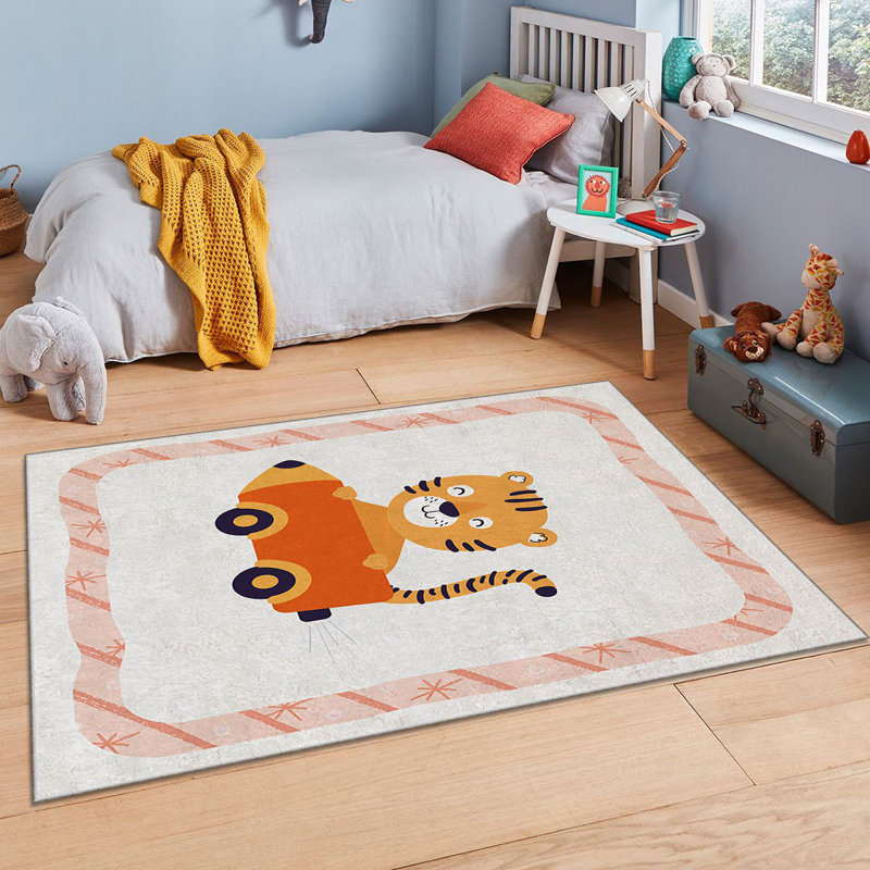 Tapis luxueux, 100% polyester, 70,9 po x 110,2 po | Éponge stratifiée anti-dérapante 740 g / m² pour le confort | Antibactérien, facile à nettoyer, lavable à la machine | Parfait pour le salon et la chambre à coucher