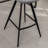 Dimitriyka Upholstered Counter Stool with Metal Frame-509932768