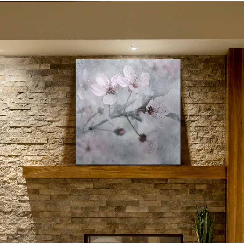 « spring melody i », peinture, H 24 po x l 24 po x P 1,5 po, Toile tendue