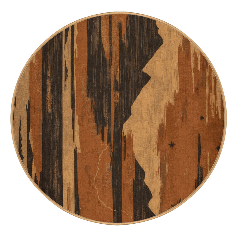 Dawnlit Crests Rug, Round 6'