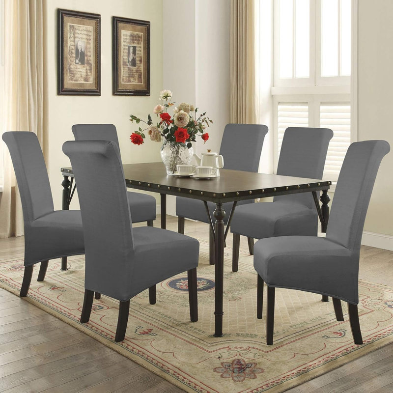 Box Cushion Dining Chair Slipcover