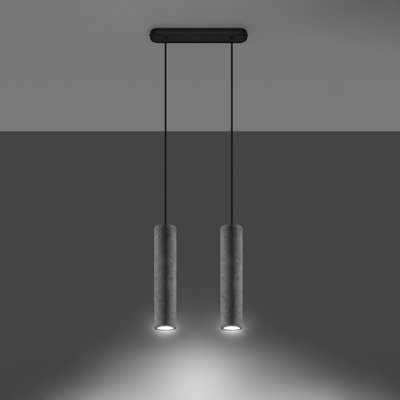 Bakstran - Light Grey Pendant