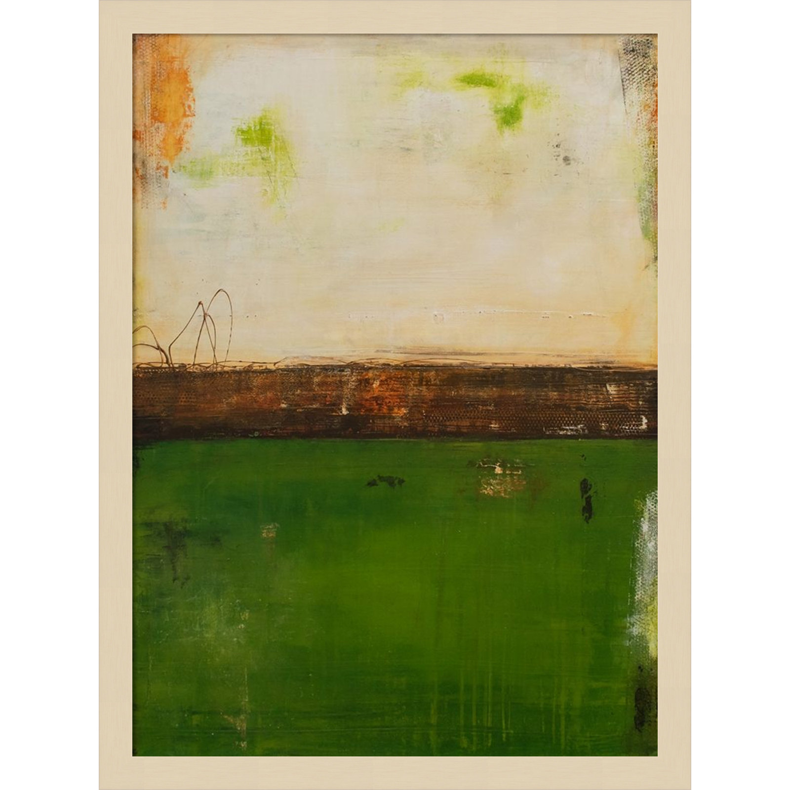 Forest Hill Trail Print by Erin Ashley, 21" H x 16" W, Brown