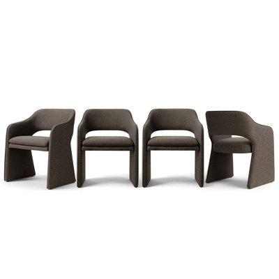 Chaise rembourrée et imperméable de 19 po de hauteur