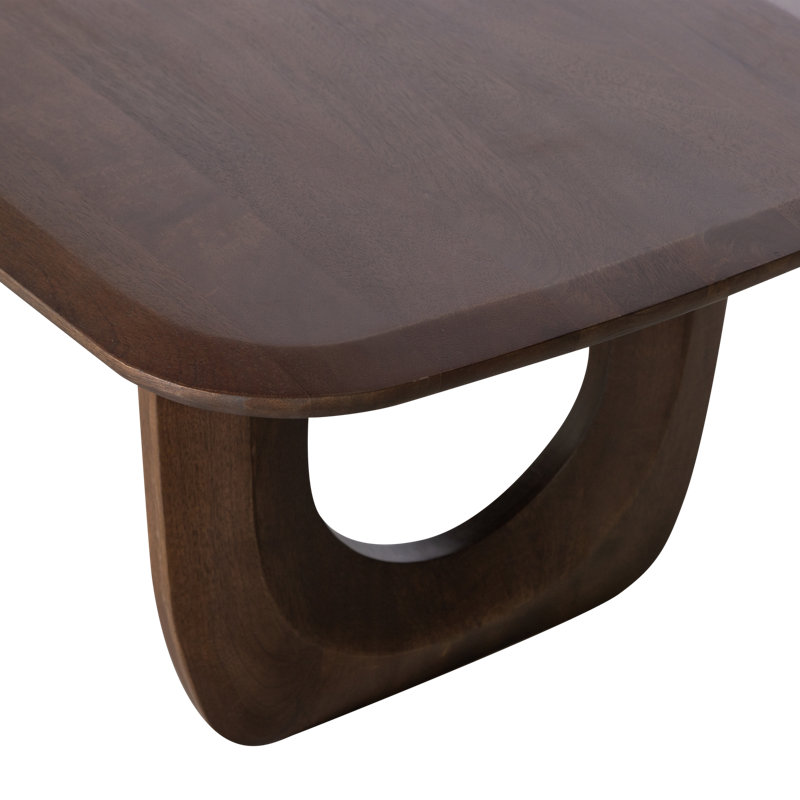 Frequent Solid Wood Sled Coffee Table