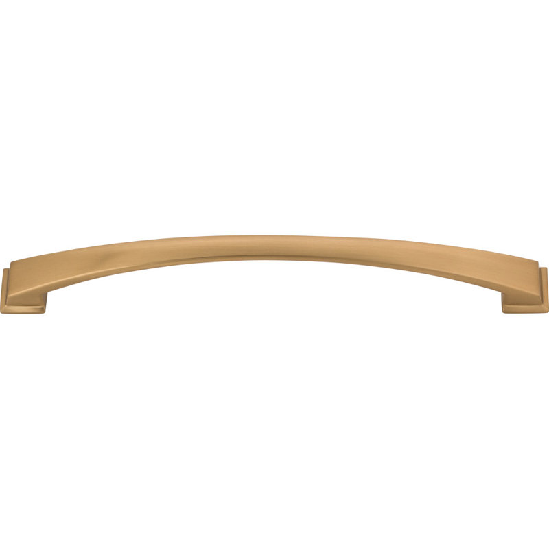 Roman Arch Pull, Satin Bronze, 5"