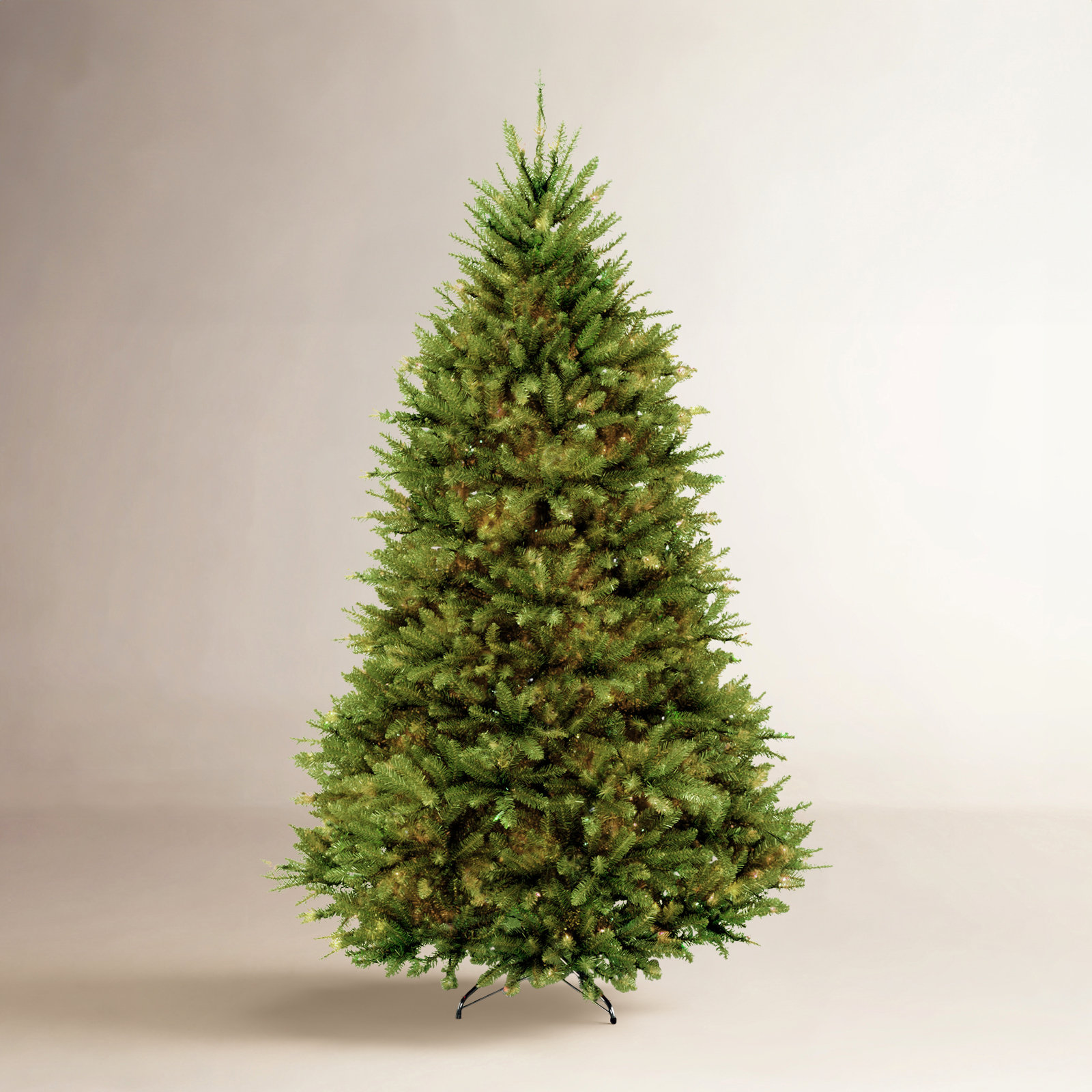 Pre-Lit Fir Christmas Tree, 7' H