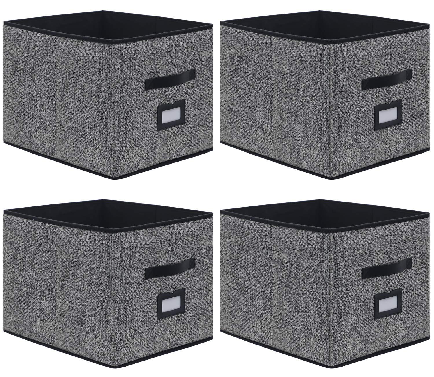 Ebern Designs Extra Large Foldable Cloth Storage Cubes 4 Pack With ...