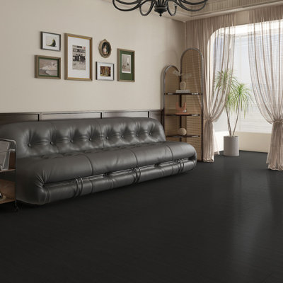 6'' W X 36'' L Peel and Stick Luxury Vinyl Floor Plank,Rigid Core Vinyl Flooring Wood Look (Set of 36)