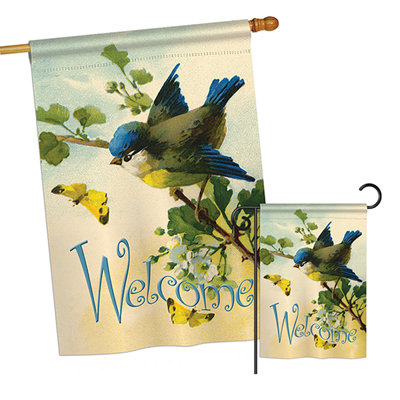 Pipa Double Sided 40'' H x 28'' W Polyester Garden Flag