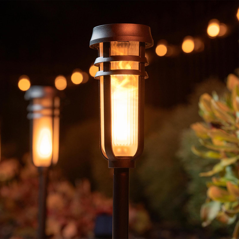 Solar Flame Solar Torch - Pack of 2, Set of 2