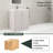 Bathroom Vanity 30" With Resin Washbasin. Modern Look. Soft-Close Cabinet. Adjustable Shelf. Metal Handles. Plywood. Khaki Beaming Unit. Sink & Doors. Extra Space. Spark-1068308012