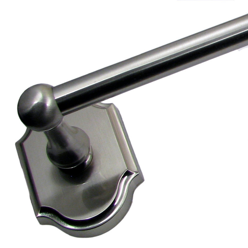 Barre à serviettes murale 24" Wenmoor, Nickel satiné