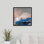 « blue etude ii », peinture sur toile