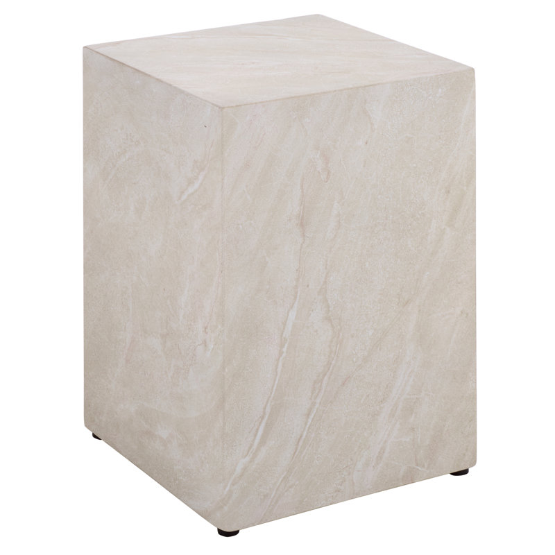 Aurielle Cube Accent Table, Smoke