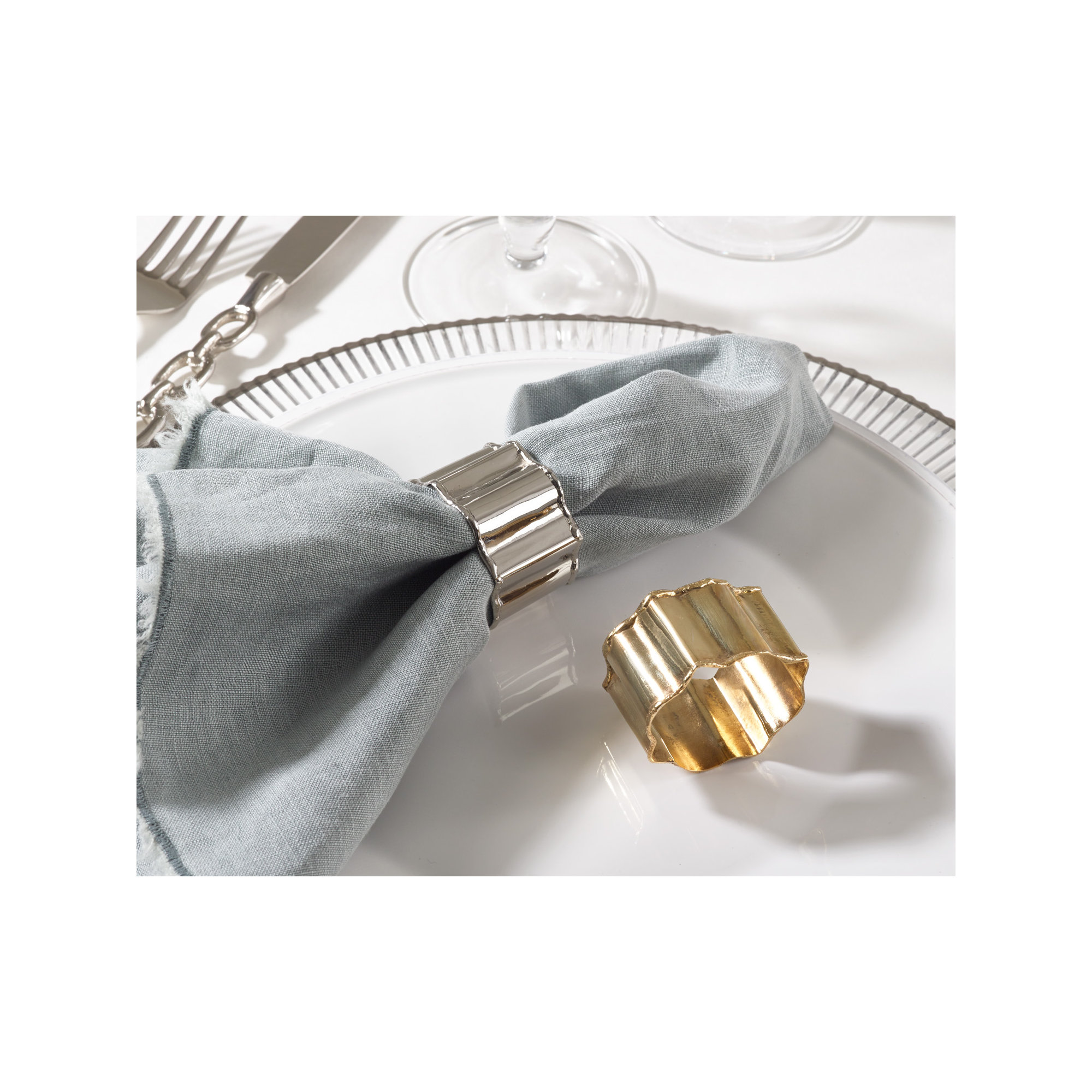 Classic Napkin Ring, Silver