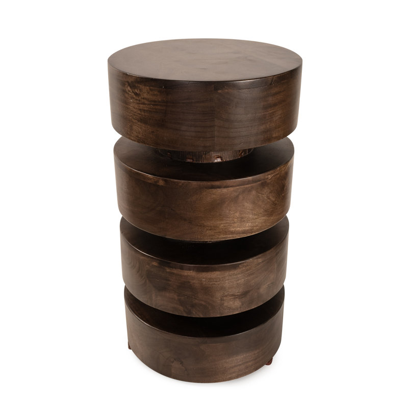 Forge Tier Accent Table, 30" H x 12" W x 12" D