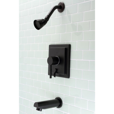 Kingston Brass Concord Single-Handle Pressure Balanced Tub and Shower Faucet