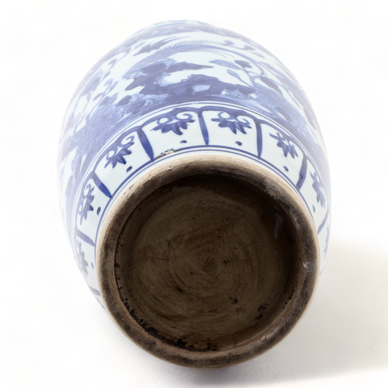 Sparrows Handmade Porcelain Table Vase
