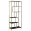 Romilda 185 cm H x 77 cm W Steel Etagere Bookcase-56473352