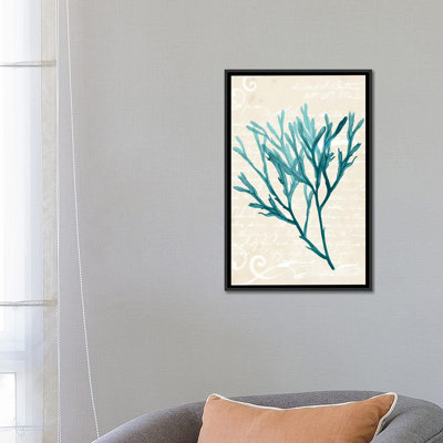 «Teal Seaweed III», impression sur toile