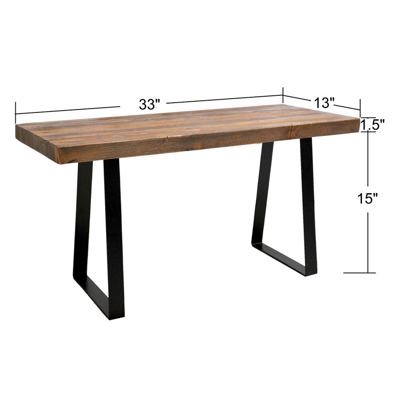 Solid Wood Bench